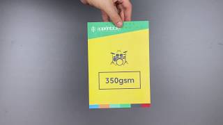 350gsm Paper Weight Guide  Flyer amp Leaflet Printing  UK Print Store [upl. by Anelav]