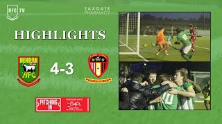 HENDON 43 HAYES amp YEADING UTD  Highlights 1 January 2024 [upl. by Higgins483]