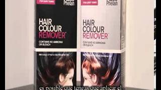 ADDE PHELAN HAIR REMOVER  ELIMINA EL TINTE DE TU PELO [upl. by Ciapha]