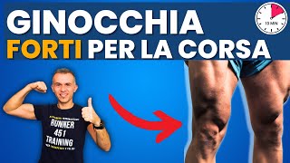 Prevenzione Infortuni per Runner Ginocchia Forti in 10 Minuti [upl. by Guss621]