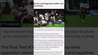 🔥 Springboks Destroy England Kolbe’s Masterclass amp Twickenham Shock in Rugby Showdown 🇿🇦🏉💥 [upl. by Damicke]