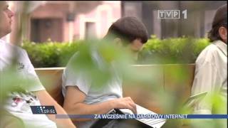 TVP1 Wiadomosci  darmowy Internet [upl. by Parish]