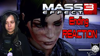 Mass Effect 3 ENDING REACTION 1st Playthrough  PS5 [upl. by Amatruda]