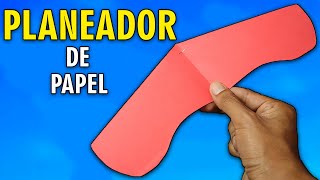 Como Hacer un Avión de Papel PLANEADOR que Vuela Muy Bien  Mejores Aviones de Papel [upl. by Mitchiner]