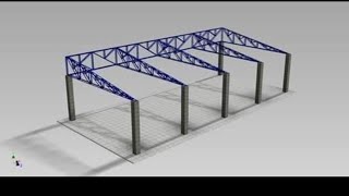 😎Estructuras metálicas diseños [upl. by Novelia]