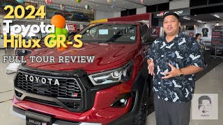 2024 Toyota Hilux GRS FULL TOUR REVIEW [upl. by Anaira]