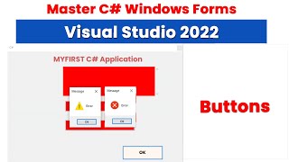 C Windows Forms Application Tutorial for Beginners Part 3  Complete Guide 2022 [upl. by Quinton982]