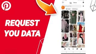 How To Requests Your Data On Pinterest App 2024 [upl. by Allissa]