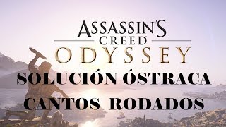 Assassins Creed Odyssey  Solución Ostraca Cantos rodados Corintia [upl. by Filip]