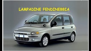 Come sostituire le lampadine dei fendinebbia su Fiat Multipla [upl. by Bysshe]