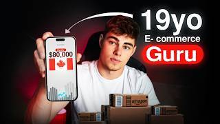 19yo Ecommerce Gurus First Time in Canada 80kmonth Vlog [upl. by Nodnarb]