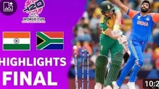 India vs South Africa Highlights  ICC T20 World Cup 2024 Final  Ind vs Sa Highlights  Ind vs Sa [upl. by Yahsed905]