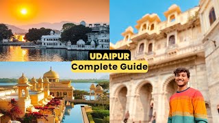 6 Place to Visit in Udaipur in 2024  2 Days Itinerary  Food Tickets Timing [upl. by Ewold532]