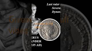 Severus Alexander Roman Denarius and some history about the emperor ancientcoins romanhistory [upl. by Richara]