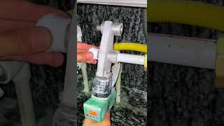 Prefilter installation methodPrefilterplumberwaterfilter youtubeshorts [upl. by Eeralav]