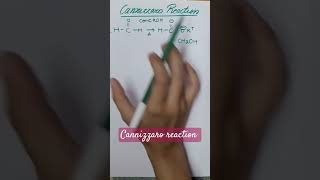 WHAT IS CANNIZZARO REACTION productofcannizzaroreaction mechanism ncertchemistryclass12 [upl. by Rramahs]