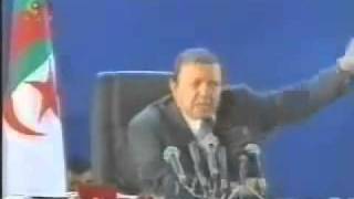 Algerie Premier Discours de Abdelaziz Bouteflika en Kabylie [upl. by Aniahs]