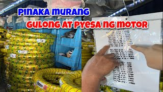 Murang Gulong at Pyesa ng Motor [upl. by Eenrahc447]