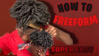 HOW I STARTED MY FREEFORMTWIST❗️ easy tutorial [upl. by Mur]