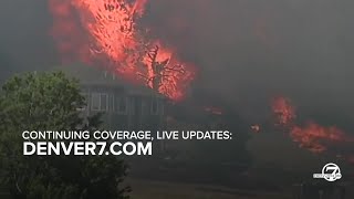 Stone Canyon fire burning near Lyons grows to 85 acres [upl. by Rhonda257]