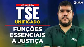 Concurso TSE Unificado Direito Constitucional  Funções Essenciais à Justiça [upl. by Osicnarf]