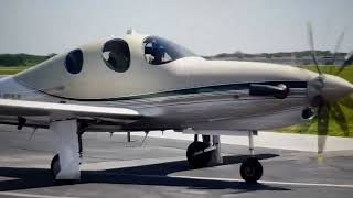 Lancair Evo  Start Up Taxi amp Take Off [upl. by Ativahs]