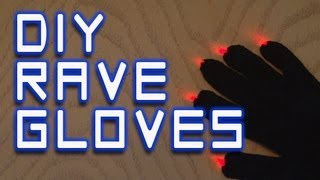 DIY Rave Gloves [upl. by Oriane344]