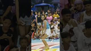 Jumbo hotdog dance challenge ni muse evangelista [upl. by Dnomyaw]