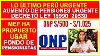 AUMENTO DE PENSIÓN ONP S200 DE BONIFICACIÓN PARA LEYES DL19990 20530 JUBILADO5 ONP [upl. by Carrew294]