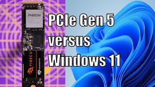 Should you use PCie Gen 5 NVMe as a boot drive Will Windows work [upl. by Sirovart]