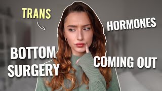 How To Transition hormones surgeries…  mtf transgender [upl. by Ilanos502]