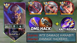 TOP GLOBAL HANABI BEST BUILD TO DOMINATE LIFESTEALER ENEMIES🔥  HANABI BEST BUILD 2024 MUST TRY [upl. by Manlove232]