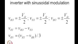 Mod12 Lec36 Analysis of overmodulation in sinetriangle PWM from space vector perspective [upl. by Johannes]