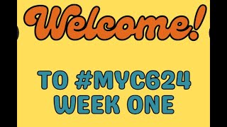 MYC624 Week One Completed Projects [upl. by Kosaka]