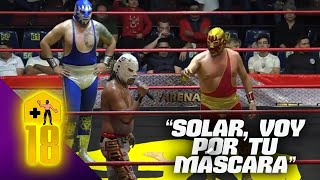 Sangre Azteca a Solar ¡VOY POR TU MÁSCARA [upl. by Nwahsir]