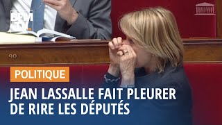 Quand Jean Lassalle fait pleurer de rire les députés [upl. by Atiker]