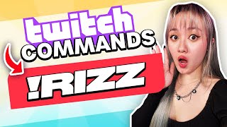 BEST COMMANDS to Add to your Twitch Stream  and how to add them [upl. by Albric528]