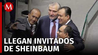 Legisladores comienzan a llegar al Congreso de la Unión para toma de protesta de Sheinbaum [upl. by Sheelah]