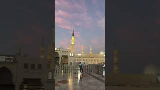 Azan Madina Sharif azan shortvideos madina [upl. by Leinahtan397]