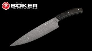 Böker Damast Pure Chefmesser  131476DAM [upl. by Britton]