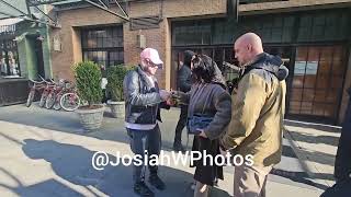 Charli XCX heads to SNL rehearsals [upl. by Graubert]