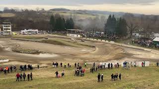 Hobby Rallycross Sedlčany Silvestr 2023 S1600 finále [upl. by Anasxor]