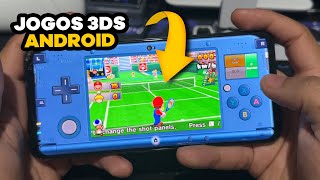 SAIU O MELHOR APP PARA JOGAR 3DS NO ANDROID  Citra Antutu [upl. by Juakn]