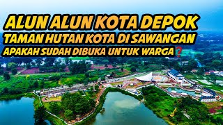 Alun Alun Kota Depok Sawangan Lapangan Futsal Sudah Dibuka Untuk Warga❓️ [upl. by Nykal]