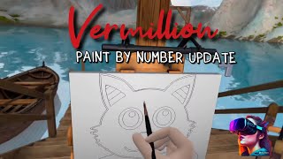 Vermillion  New Paint By Numbers Update  Im No Picasso 😂 [upl. by Derry]