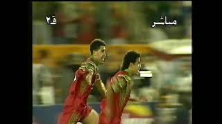 مصر والمغرب 01 تصفيات كاس افريقيا 1998 هدف صلاح الدين بصير [upl. by Yelruc]