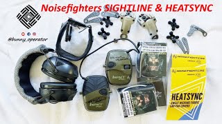 Noisefighters Sightline amp Heatsync Overview  Install on Howard Leight amp Peltor Sport Tac [upl. by Dira189]