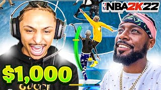 1000 WAGER vs Kountry Wayne SONS who trash talked me ON STREAM NBA 2K22 [upl. by Pacifica]