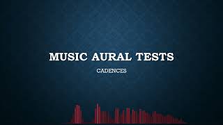 March 2023 MUSIC aural test CADENCES [upl. by Assilav]