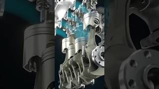 4 Cylinder Engine Animation  Engine Animation automobile animation engine [upl. by Cir]